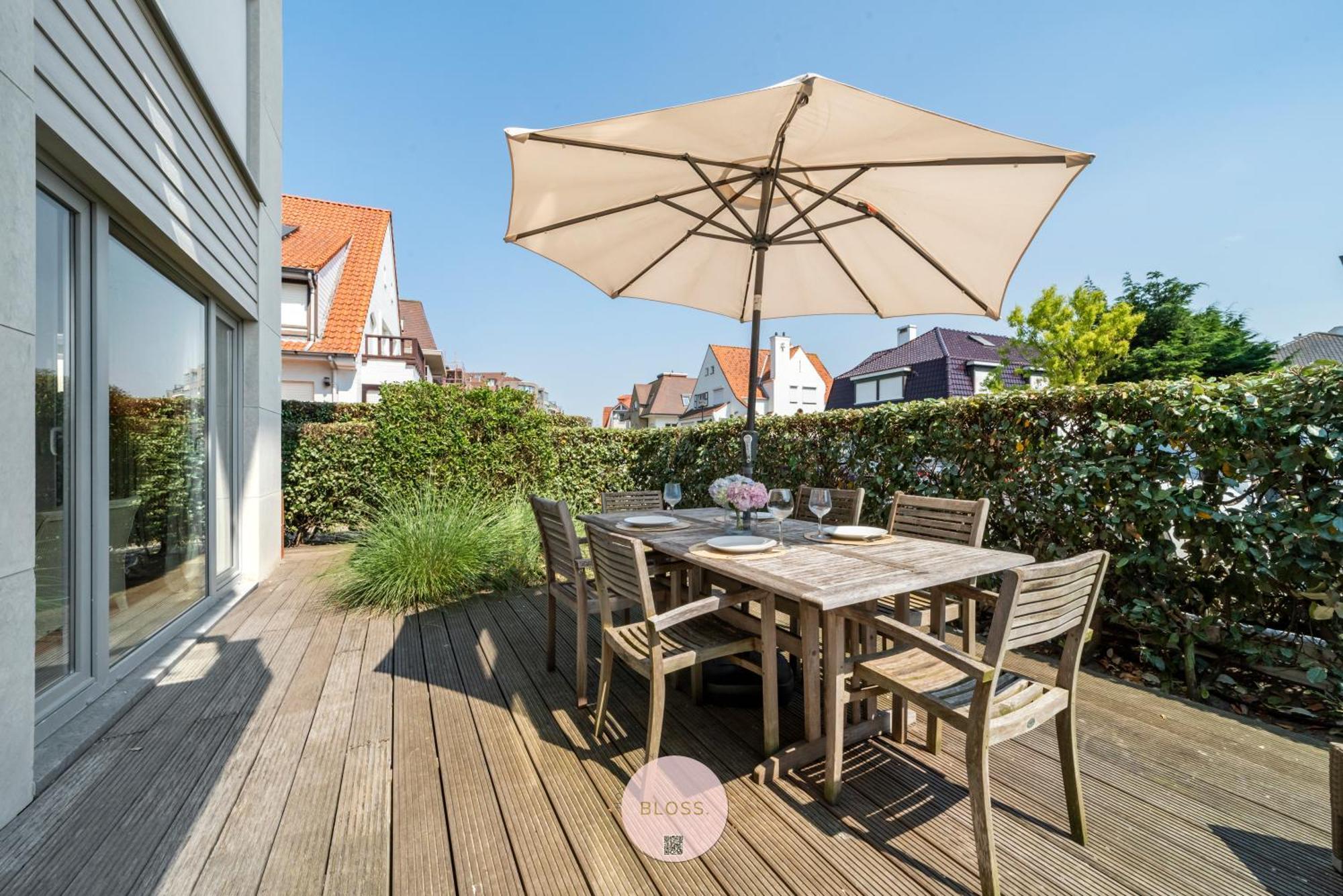 Picarde By Bloss Gelijkvloers Met Tuin En 50M Van Strand Met Garage Apartment Knokke-Heist Exterior photo